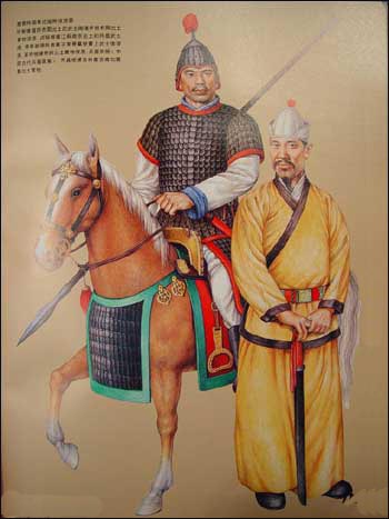 中国历朝武士装备