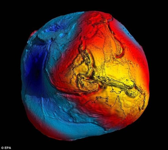 nasa称冰川融化或导致地球形状发生扭曲