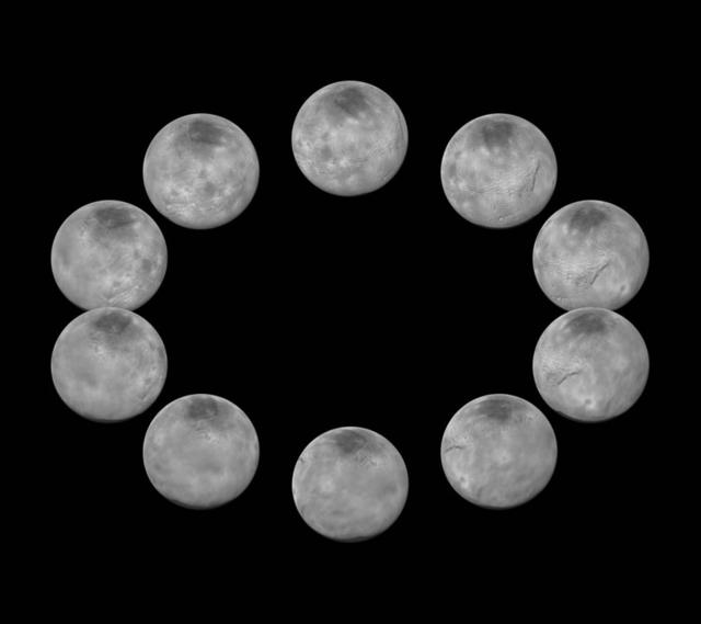 [美国宇航局nasa]美国宇航局发布冥王星一天自转周期连续画面