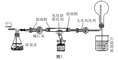 氨气催化氧化实验的分析及改进