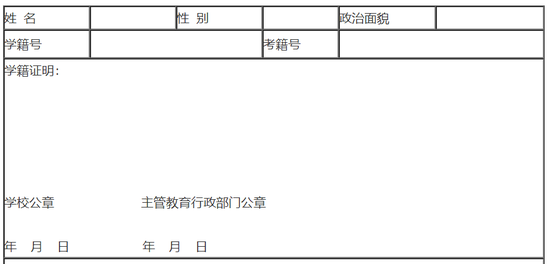 思想品德考核表