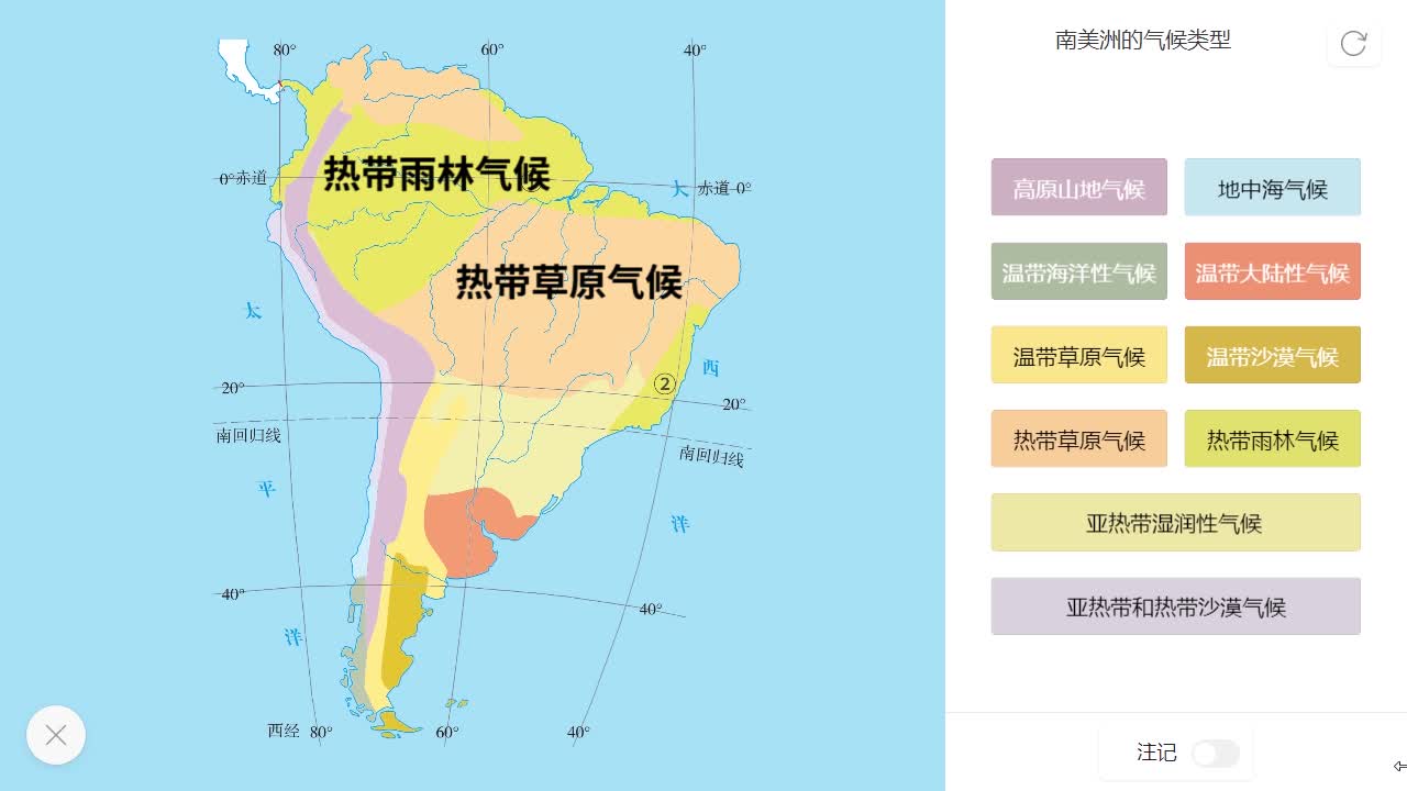 9.2 南美洲的气候类型-【火花学院】人教版七年级地理下册
