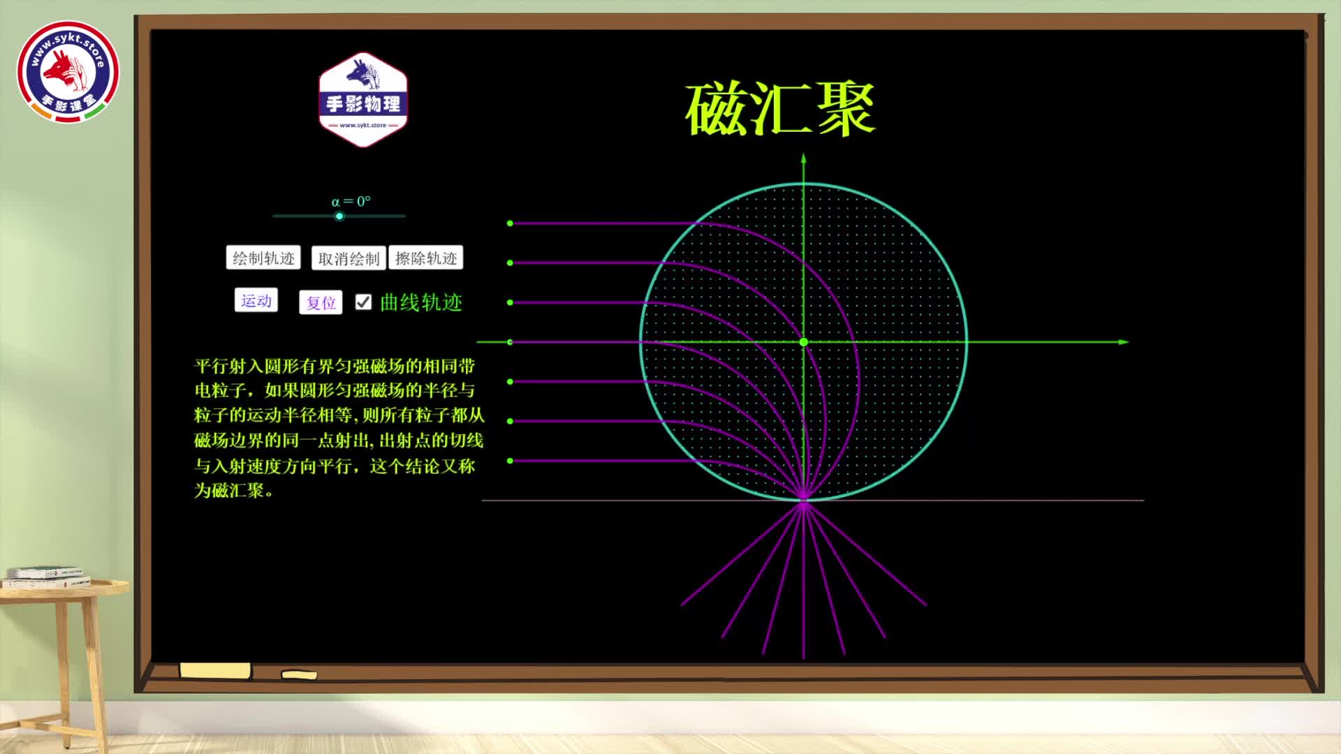 3带电粒子在匀强磁场中的运动—磁汇聚(课件视频资源【手影物理】