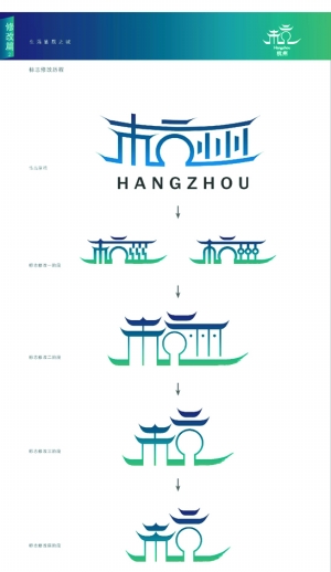 杭州城市logo设计方案图片