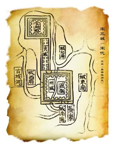 鬥破蒼穹地圖還原古地圖還原揚州前世今生現存最早地圖見於明朝方誌