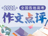 2021年全国各地高考作文题目及点评