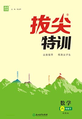 2021-2022學(xué)年八年級(jí)下冊(cè)數(shù)學(xué)【拔尖特訓(xùn)】浙教版