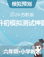 江蘇省小升初模擬測(cè)試押題卷（試題）2023-2024學(xué)年六年級(jí)下冊(cè)數(shù)學(xué) 蘇教版