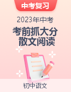 2023年中考語文考前抓大分技法之散文閱讀