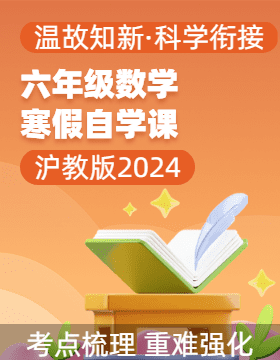 【寒假自學(xué)課】2025年六年級數(shù)學(xué)寒假提升精品講義（滬教版2024）