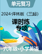 2024-2025學(xué)年六年級(jí)英語(yǔ)上學(xué)期單元綜合訓(xùn)練 (譯林版三起)  