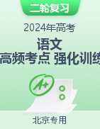 2024年高考语文二轮高频考点强化训练（北京专用）