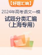 【好题汇编】2024年高考语文一模试题分类汇编（上海专用）