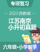 江苏省南京市2023年六年级下册数学小升初备考真题训练（苏教版）