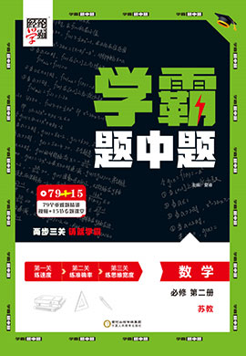 【學(xué)霸題中題】2024-2025學(xué)年新教材高中數(shù)學(xué)必修第二冊（蘇教版2019)  