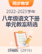 2022-2023學(xué)年八年級(jí)語文下冊(cè)單元教案精選（部編版）