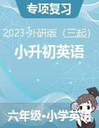 2022-2023學(xué)年度小升初質(zhì)量檢測英語(外研版三起)