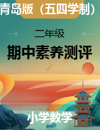 學(xué)易金卷：2024-2025學(xué)年二年級(jí)數(shù)學(xué)上學(xué)期期中素養(yǎng)測(cè)評(píng)（青島五四版）