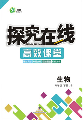 【探究在線】八年級下冊生物高效課堂教案導(dǎo)學(xué)案（冀少版）