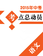 2015年中考语文考点总动员系列