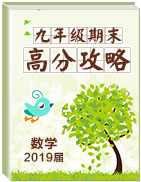 2019屆九年級數學期末高分攻略