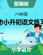 六年级语文下册试题 2021暑假预热——北京市小升初语文练习试题（含答案）部编版