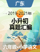2019-2021年广东省小升初真题汇编专题（原卷版+解析版）