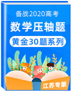 备战2020高考黄金30题系列之数学压轴题(江苏专版)