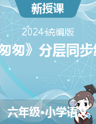 2023-2024學(xué)年六年級(jí)下冊(cè)語(yǔ)文8《匆匆》分層同步練習(xí)（統(tǒng)編版）