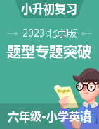 2022-2023学年小升初题型专题突破（北京版）