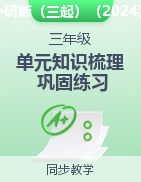 2024-2025學(xué)年三年級(jí)英語(yǔ)上學(xué)期單元知識(shí)梳理+鞏固練習(xí)（外研版三起·2024）  