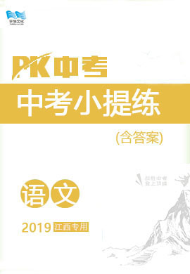 《PK中考》系列语文中考小题练(江西专用)