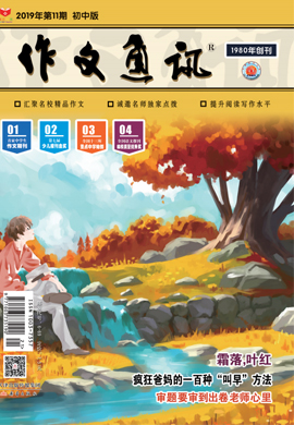 作文通訊2019年第11期月刊(初中版)