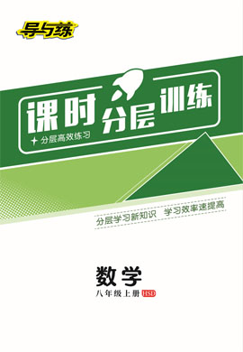 2022-2023學年八年級上冊初二數(shù)學【導與練】初中同步學習課時分層訓練（華東師大版）