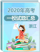 浙江省各地区2020年高考一模试题汇总