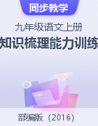  2022-2023學(xué)年九年級(jí)語(yǔ)文上冊(cè)知識(shí)梳理與能力訓(xùn)練