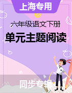 2022-2023学年六年级语文下册单元主题阅读训练（部编五四制）（上海专用）