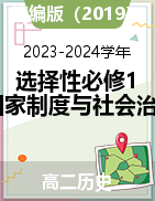 【發(fā)現(xiàn)歷史的魅力】2023-2024學年高二歷史高效備課課件（選擇性必修1：國家制度與社會治理）