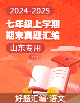 【好題匯編】備戰(zhàn)2024-2025學年七年級語文上學期期末真題分類匯編（山東專用）