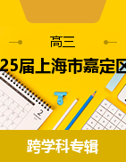 2025屆上海市嘉定區(qū)高三一模試題