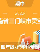 河南省三门峡市灵宝市2021-2022学年四年级下学期期中学情调研试题