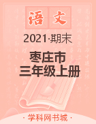 【黄冈名卷】山东省枣庄市2021秋三年级语文上册期末试题