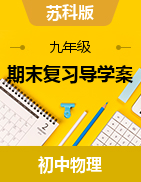 期末復(fù)習(xí)導(dǎo)學(xué)案-2024-2025學(xué)年蘇科版物理九年級(jí)上冊(cè)