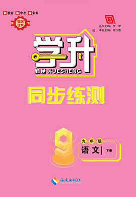 【勤徑學(xué)升】2024-2025學(xué)年九年級語文下冊同步練測