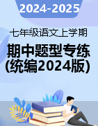 2024-2025學(xué)年七年級語文上學(xué)期期中復(fù)習(xí)題型專練(統(tǒng)編版2024）