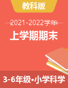 四川省廣元市蒼溪縣科學(xué)3-6年級(jí)上學(xué)期期末教學(xué)質(zhì)量監(jiān)測(cè) 2021-2022學(xué)年（教科版，含答案）