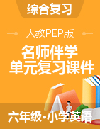 【名师伴学】【复习课件】六年级下册英语(含课堂练习和答案) 人教PEP