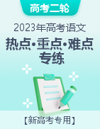 2023年高考語文【熱點·重點·難點】專練（新高考）