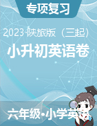 2022-2023學(xué)年度小升初質(zhì)量檢測英語卷(陜旅版三起)