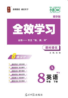 （課件及教參）【全效學(xué)習(xí)】2022-2023學(xué)年八年級下冊期末綜合復(fù)習(xí)英語（外研版）